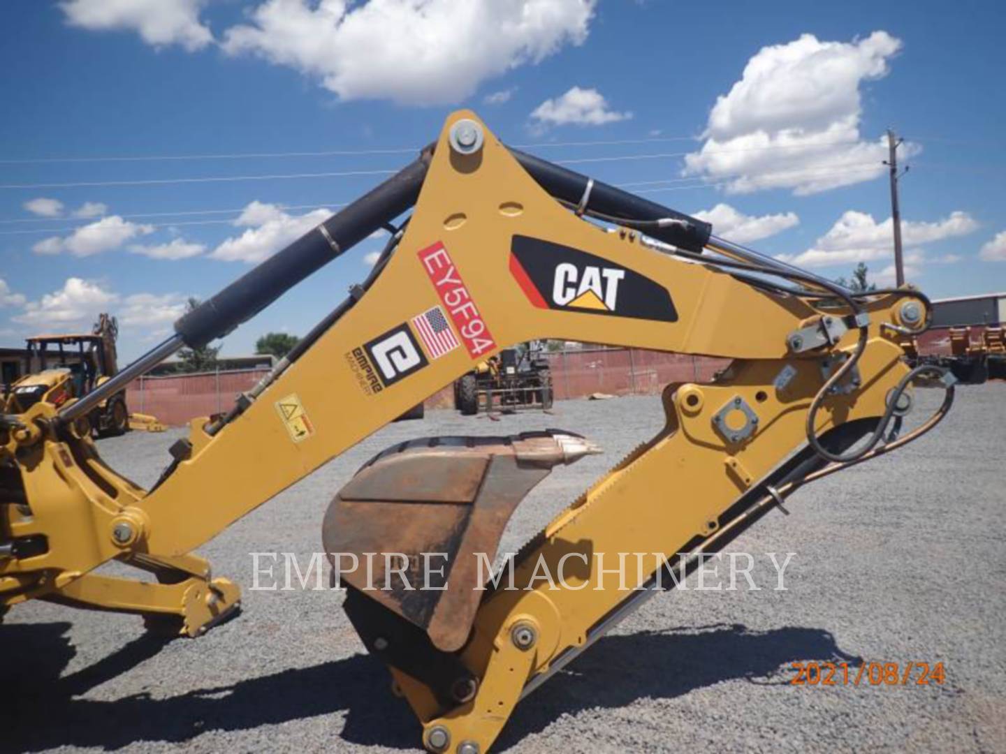 2020 Caterpillar 415F2 4EO Tractor Loader Backhoe