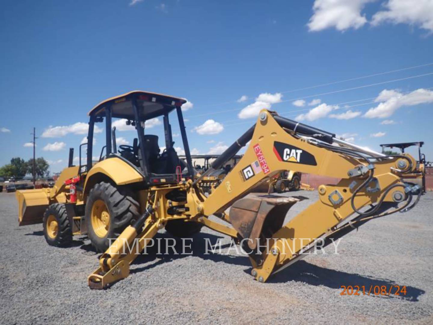 2020 Caterpillar 415F2 4EO Tractor Loader Backhoe