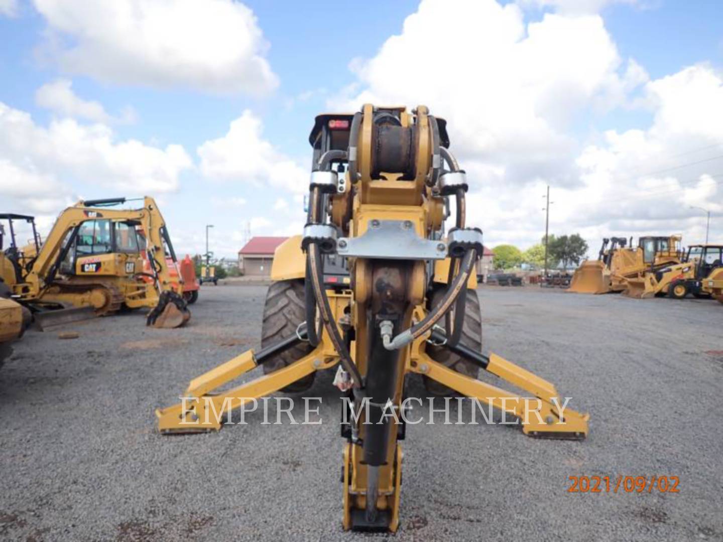 2020 Caterpillar 415F2 4EO Tractor Loader Backhoe