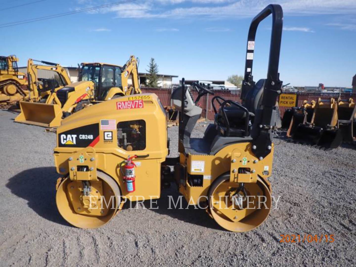 2020 Caterpillar CB24B Vibratory Double