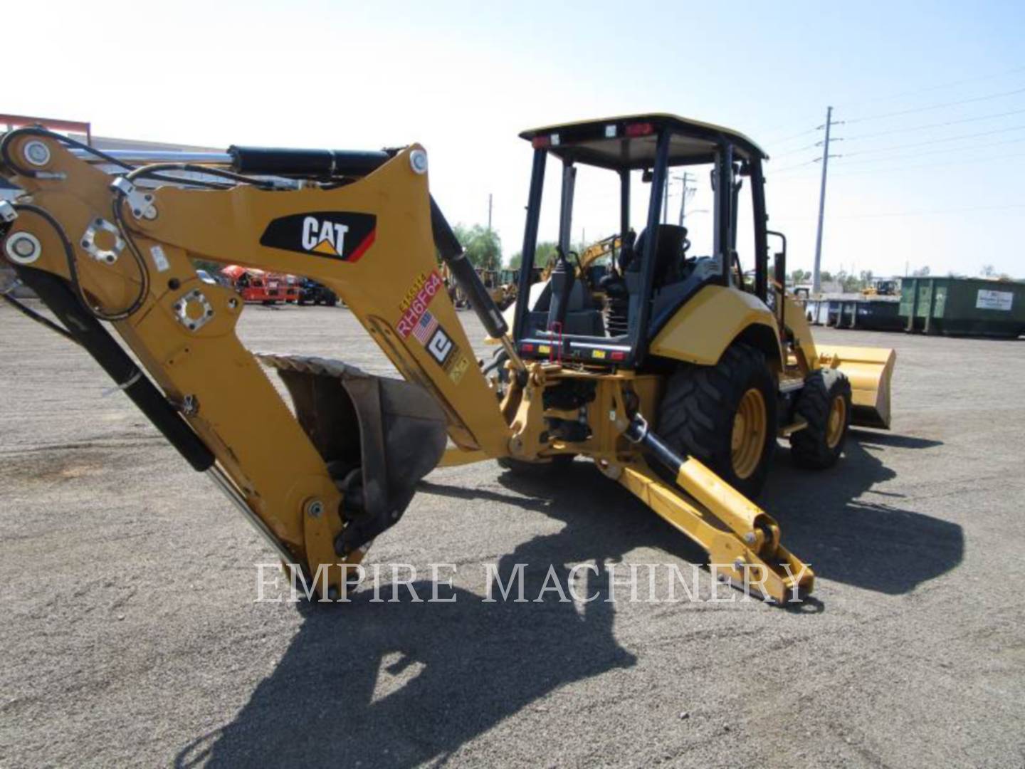 2020 Caterpillar 415F2 4EO Tractor Loader Backhoe