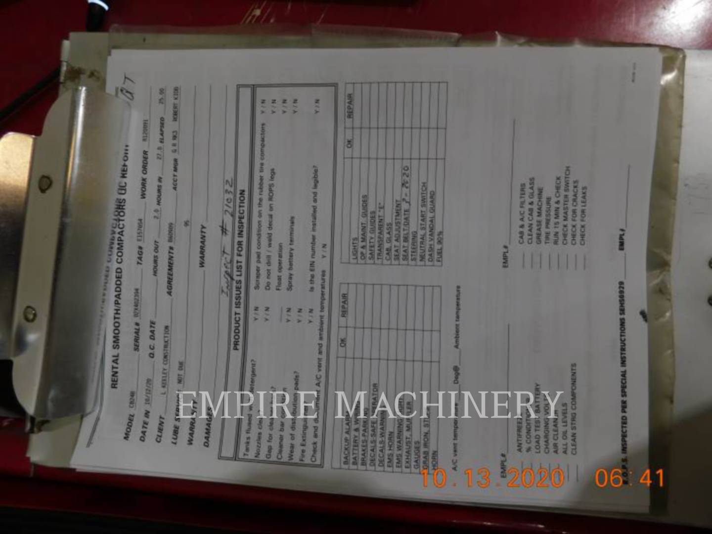 2020 Caterpillar CB24B Vibratory Double