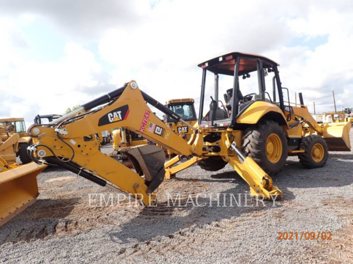 2020 Caterpillar 415F2 4EO Tractor Loader Backhoe