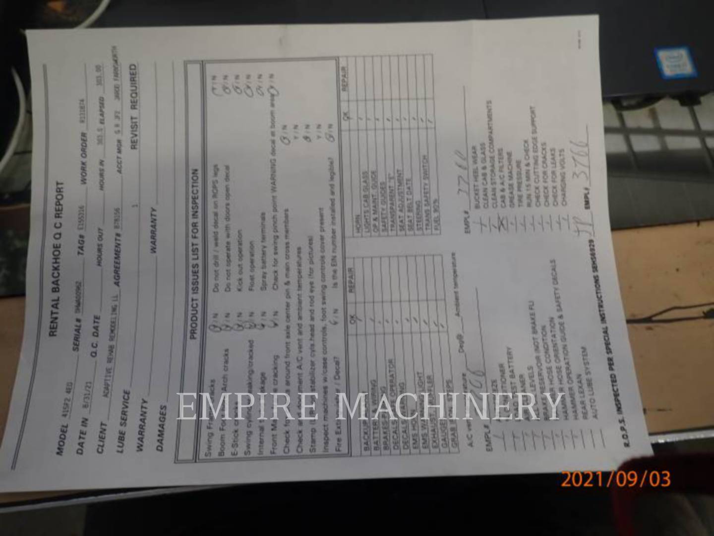 2020 Caterpillar 415F2 4EO Tractor Loader Backhoe