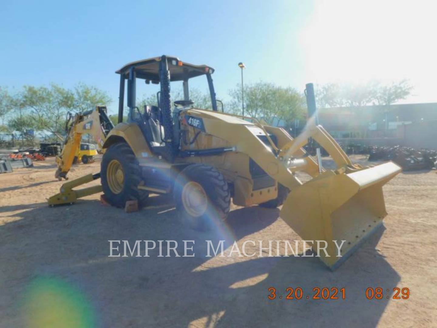 2019 Caterpillar 416F2 4EOP Tractor Loader Backhoe