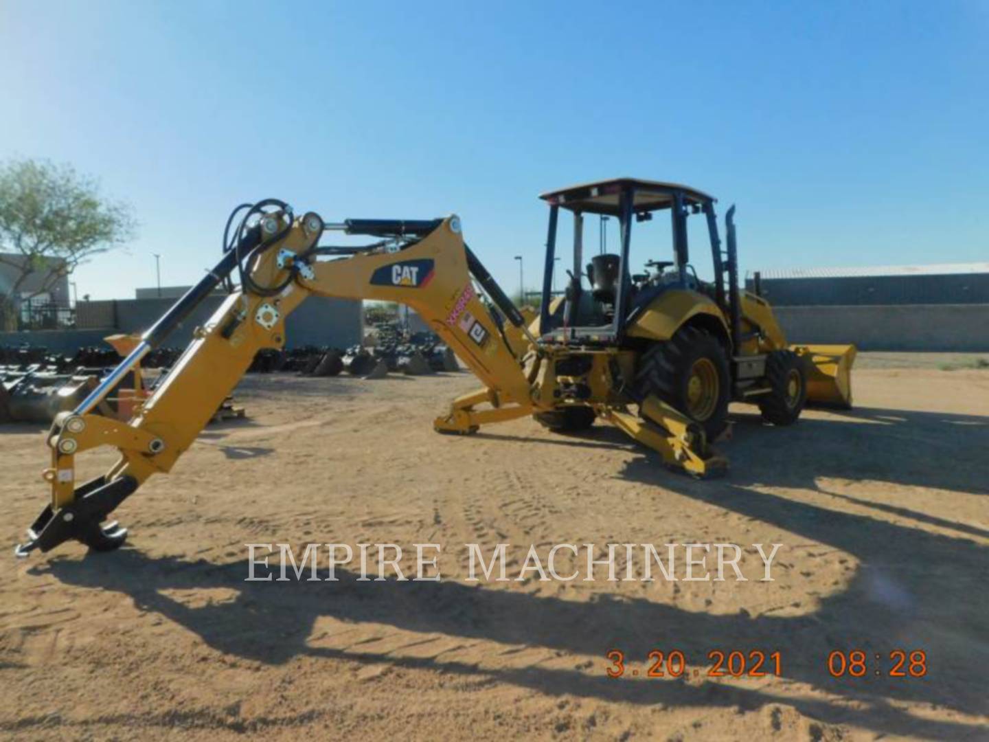 2019 Caterpillar 416F2 4EOP Tractor Loader Backhoe