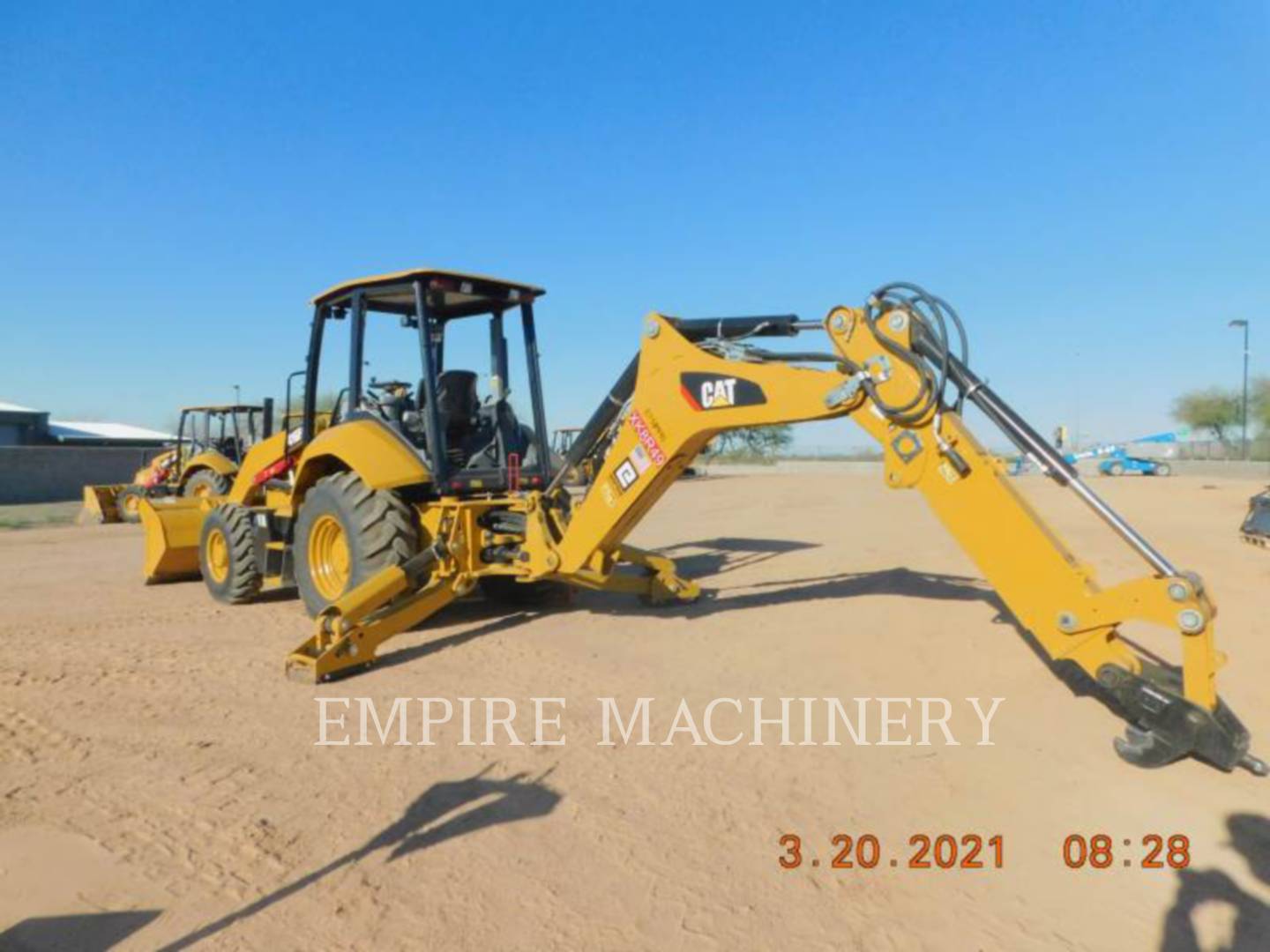 2019 Caterpillar 416F2 4EOP Tractor Loader Backhoe