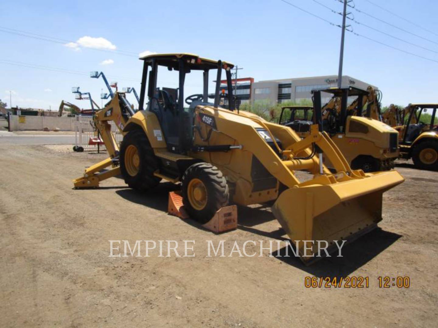 2020 Caterpillar 415F2 4EO Tractor Loader Backhoe