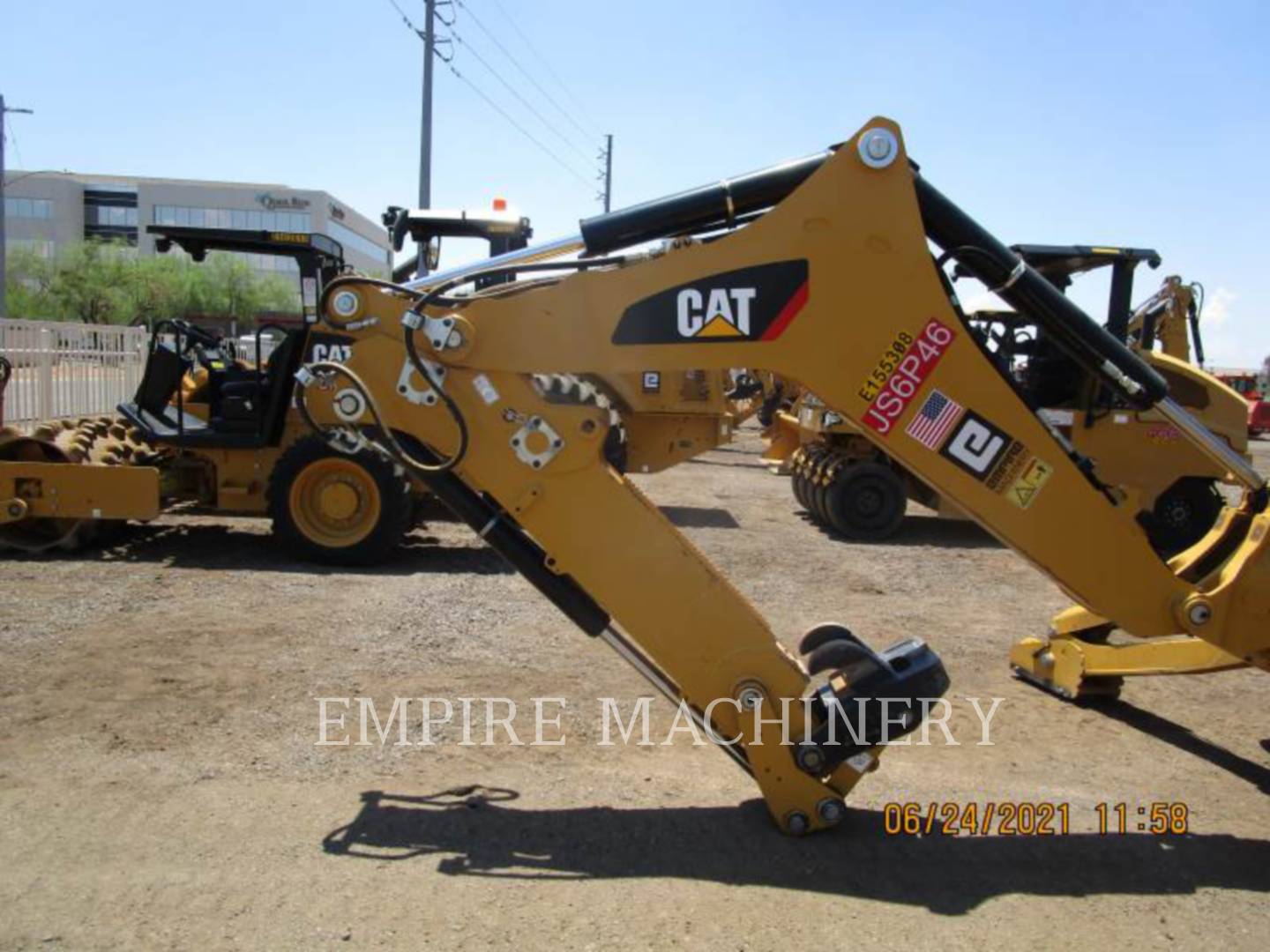 2020 Caterpillar 415F2 4EO Tractor Loader Backhoe