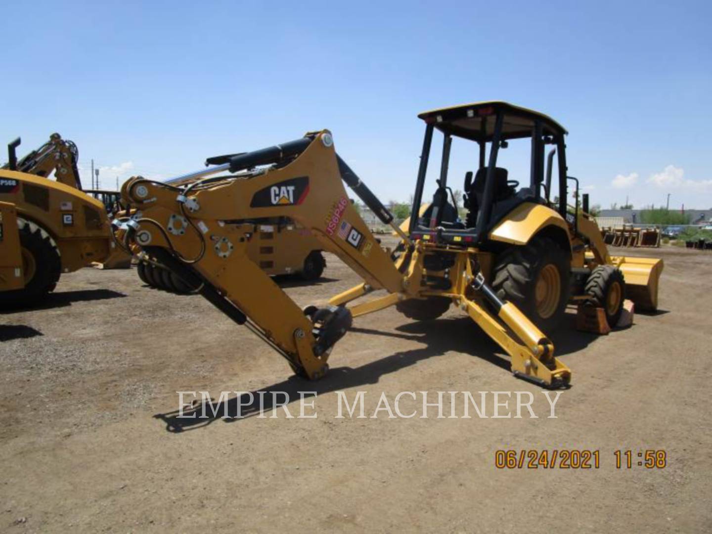 2020 Caterpillar 415F2 4EO Tractor Loader Backhoe