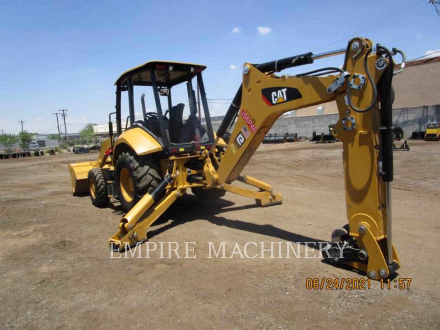 2020 Caterpillar 415F2 4EO Tractor Loader Backhoe