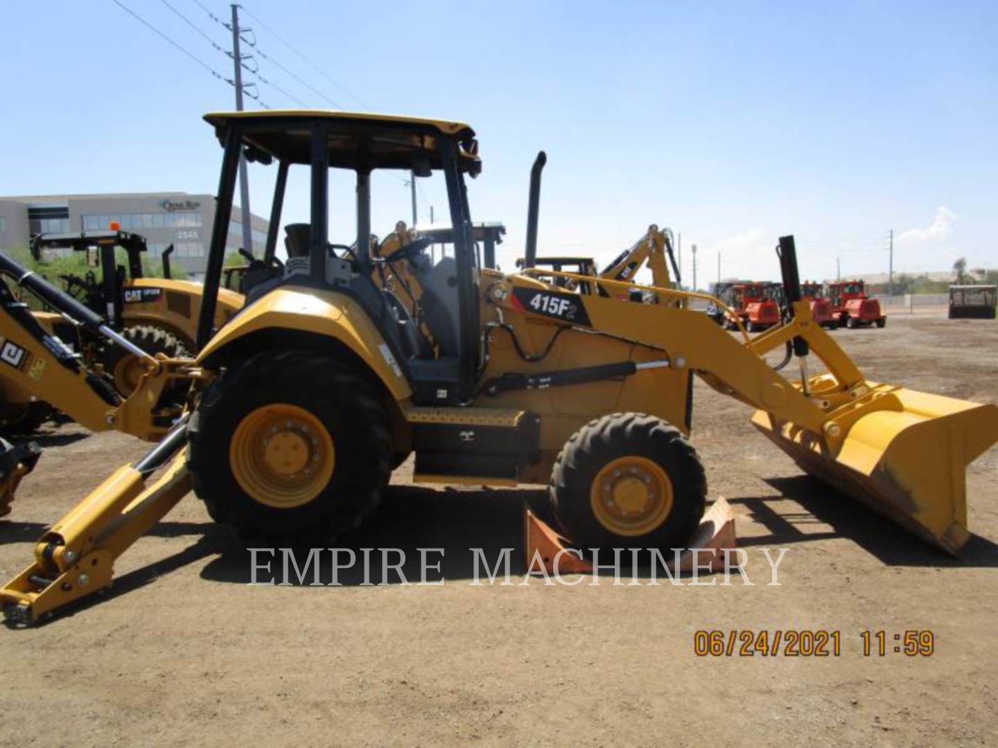 2020 Caterpillar 415F2 4EO Tractor Loader Backhoe