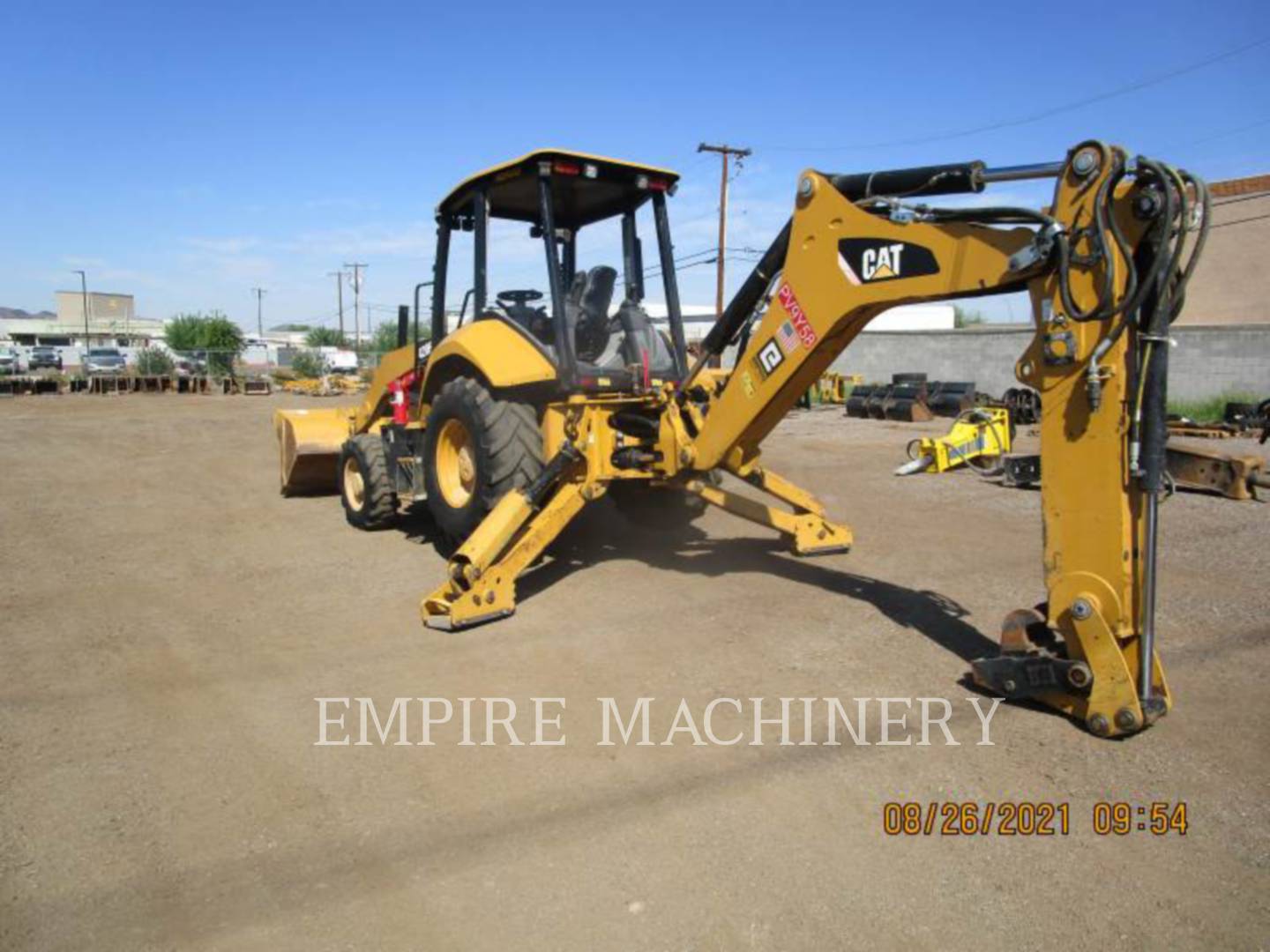 2018 Caterpillar 420F2 HRC Tractor Loader Backhoe