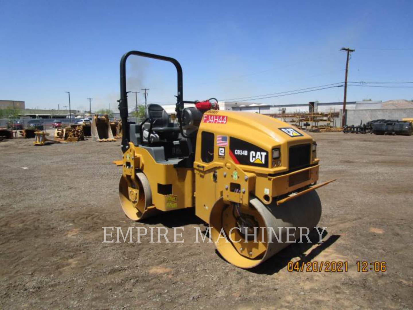 2019 Caterpillar CB34B LT Vibratory Double