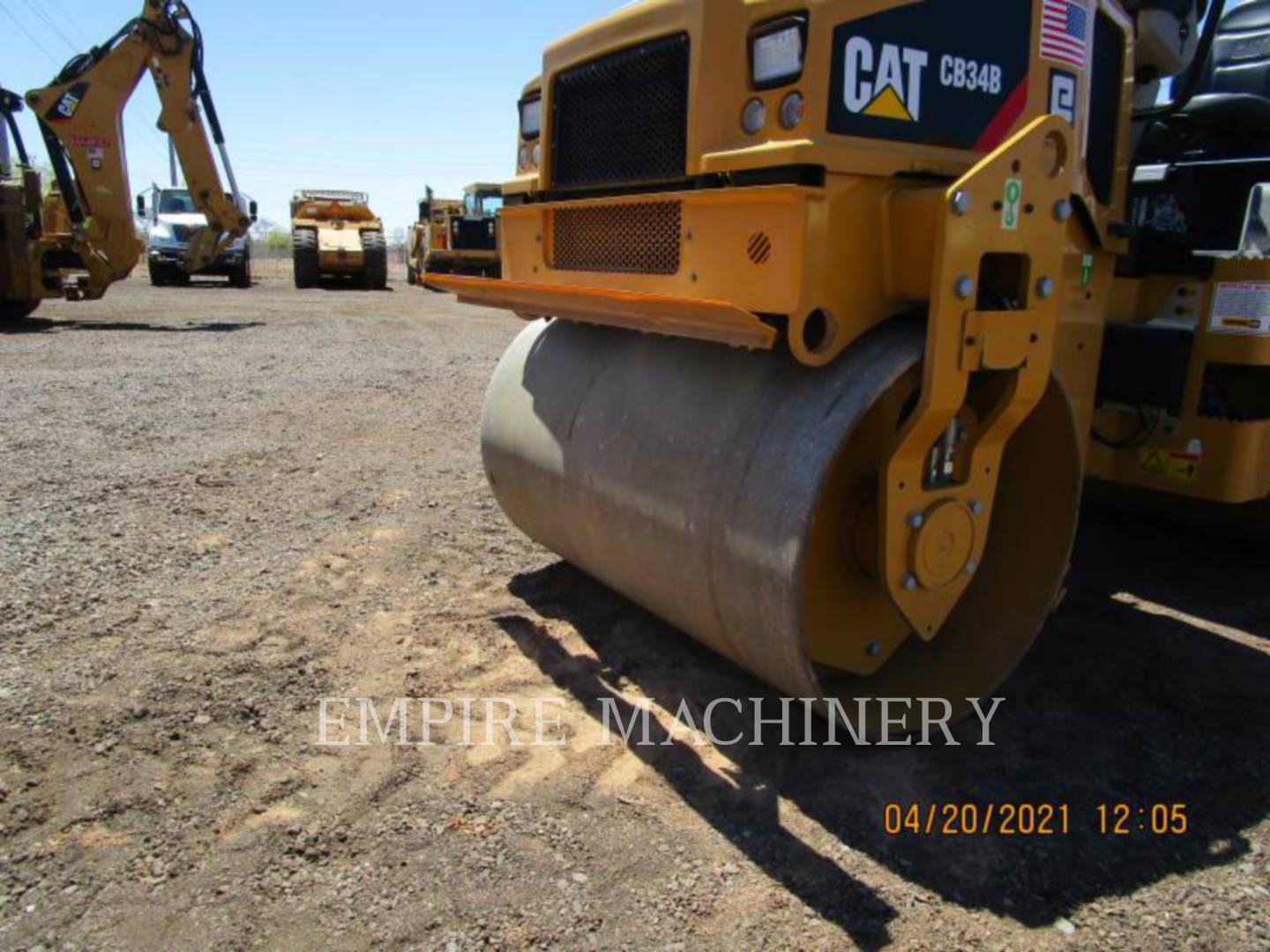 2019 Caterpillar CB34B LT Vibratory Double