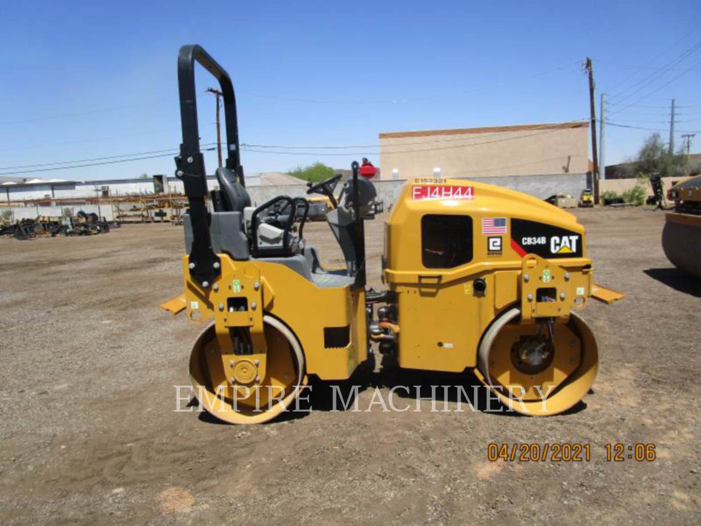 2019 Caterpillar CB34B LT Vibratory Double