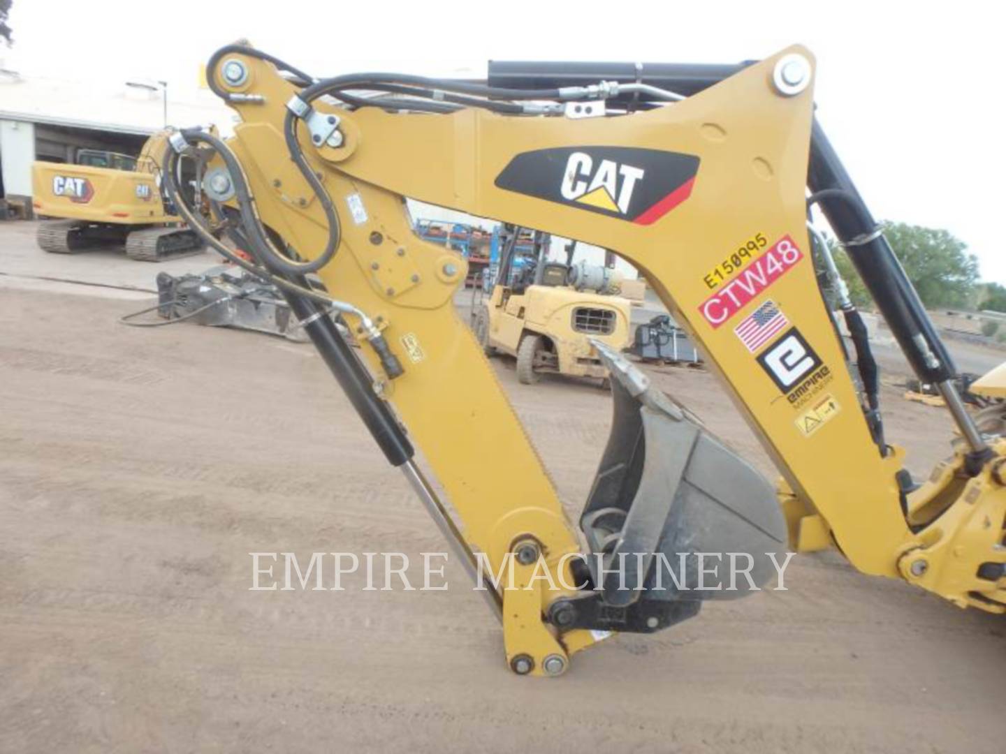 2019 Caterpillar 416F2 4EOP Tractor Loader Backhoe