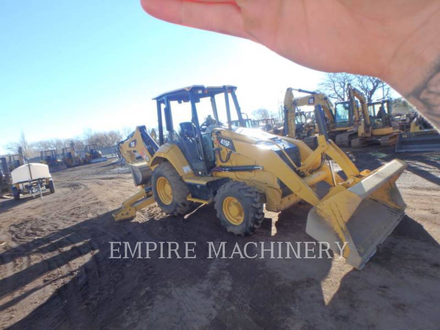 2019 Caterpillar 415F2 4EOP Tractor Loader Backhoe