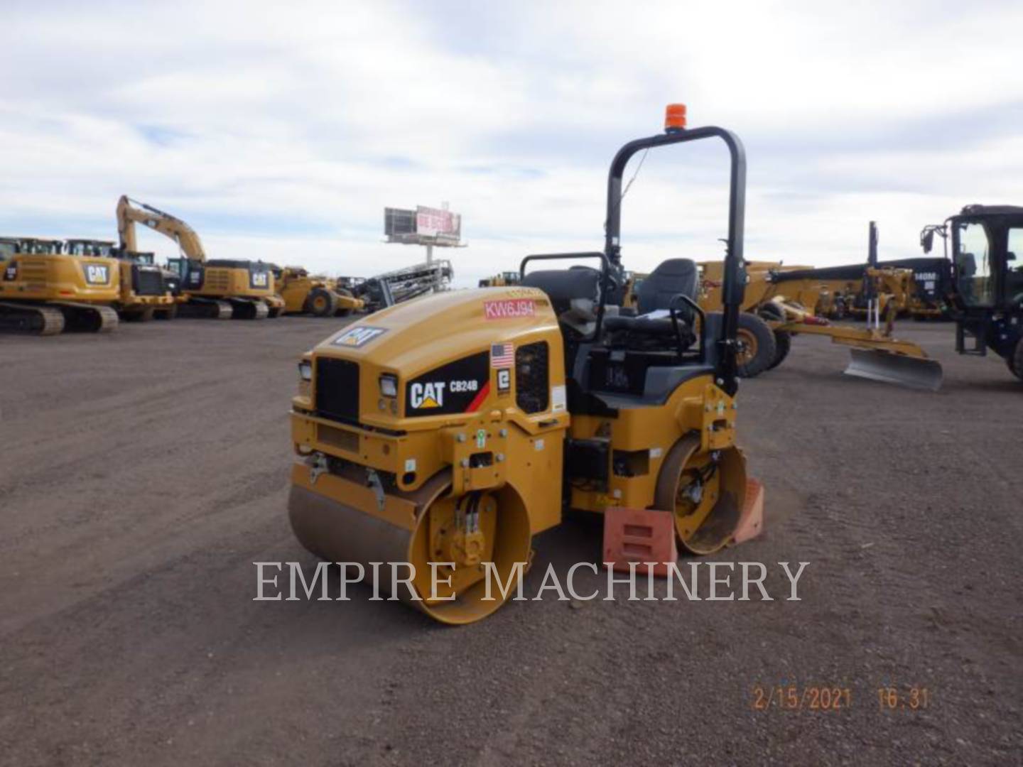 2020 Caterpillar CB24B Vibratory Double