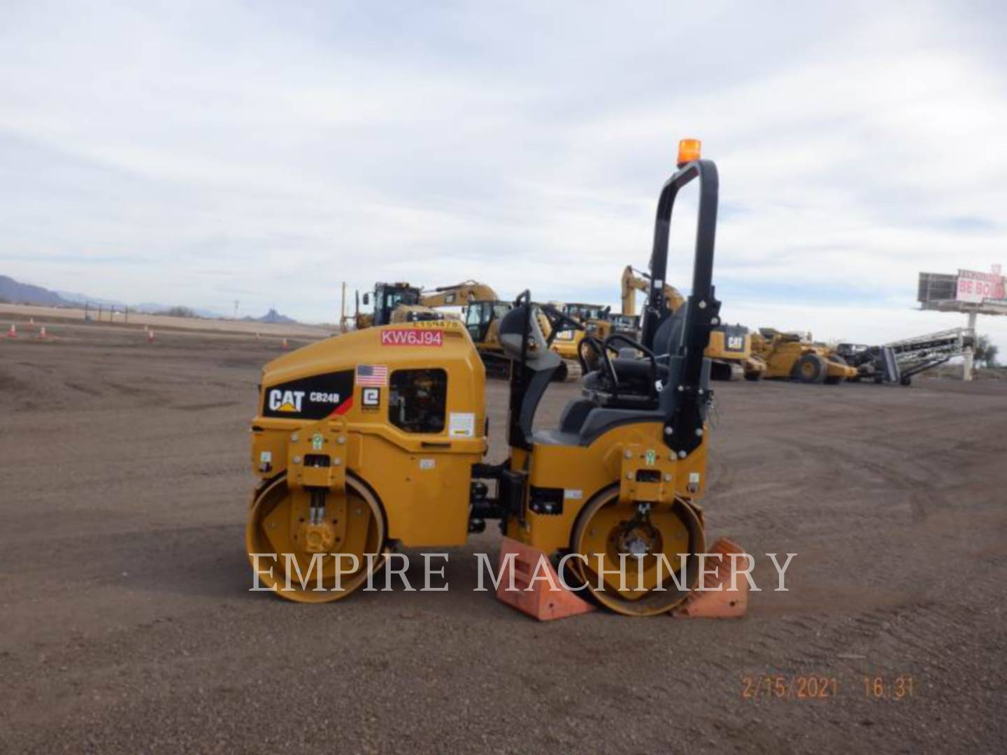 2020 Caterpillar CB24B Vibratory Double