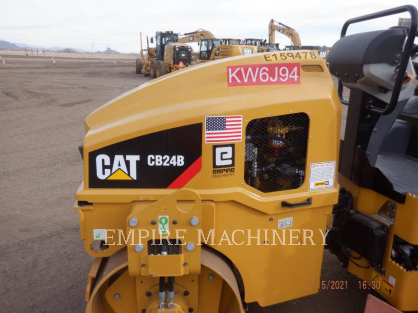 2020 Caterpillar CB24B Vibratory Double