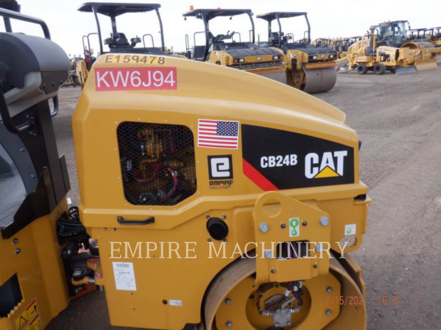 2020 Caterpillar CB24B Vibratory Double