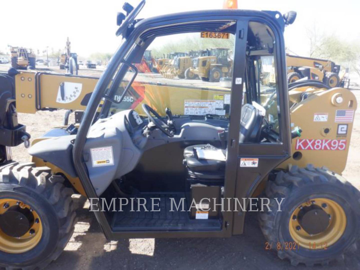 2021 Caterpillar TH255C TeleHandler