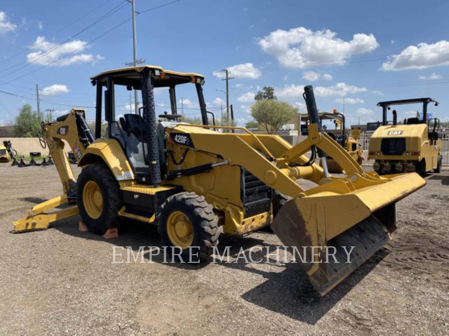 2018 Caterpillar 420F2 HRC Tractor Loader Backhoe