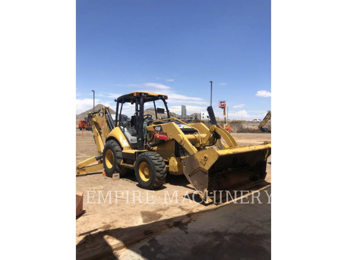 2013 Caterpillar 450F 4EOMP Tractor Loader Backhoe