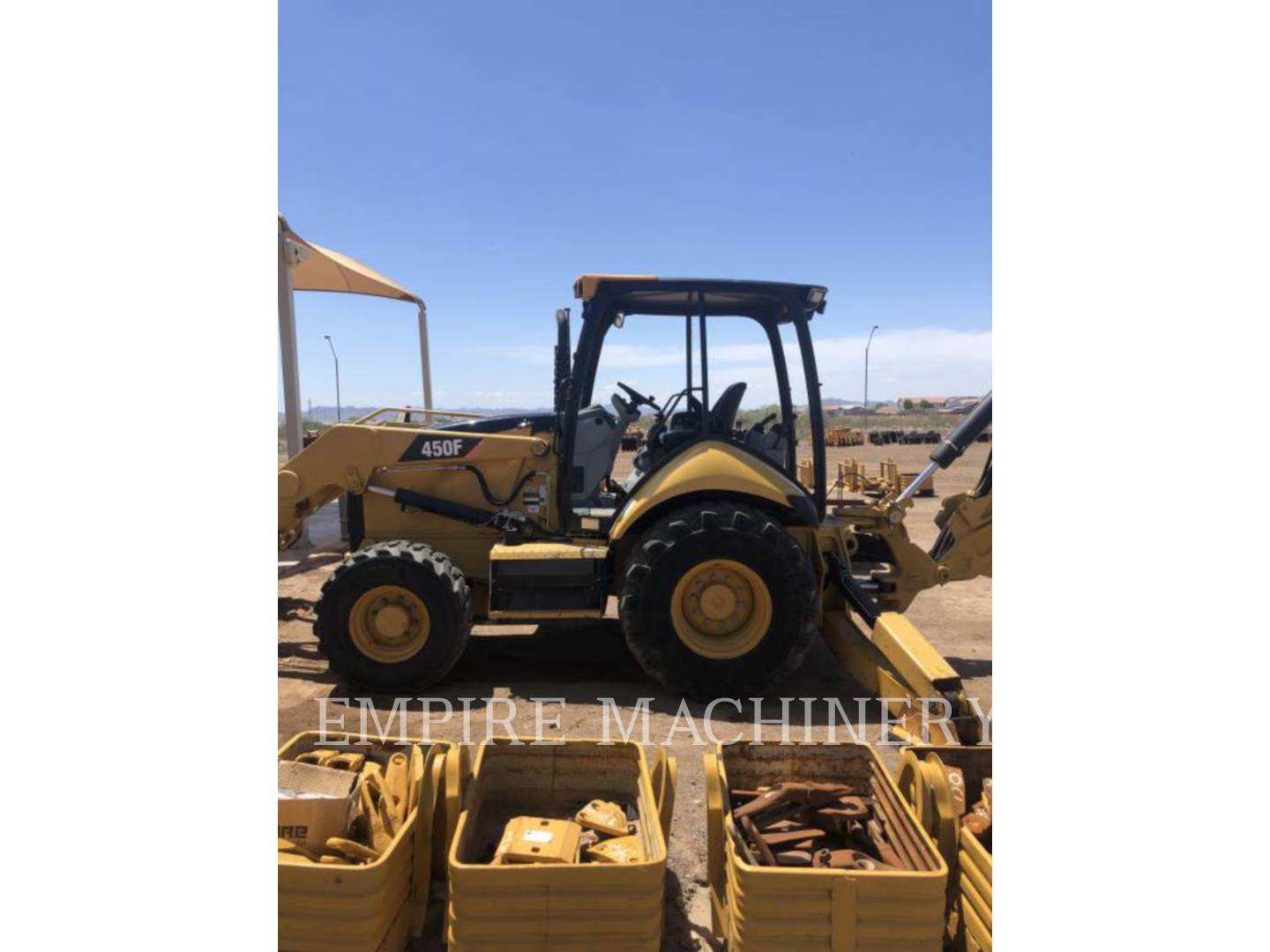 2013 Caterpillar 450F 4EOMP Tractor Loader Backhoe