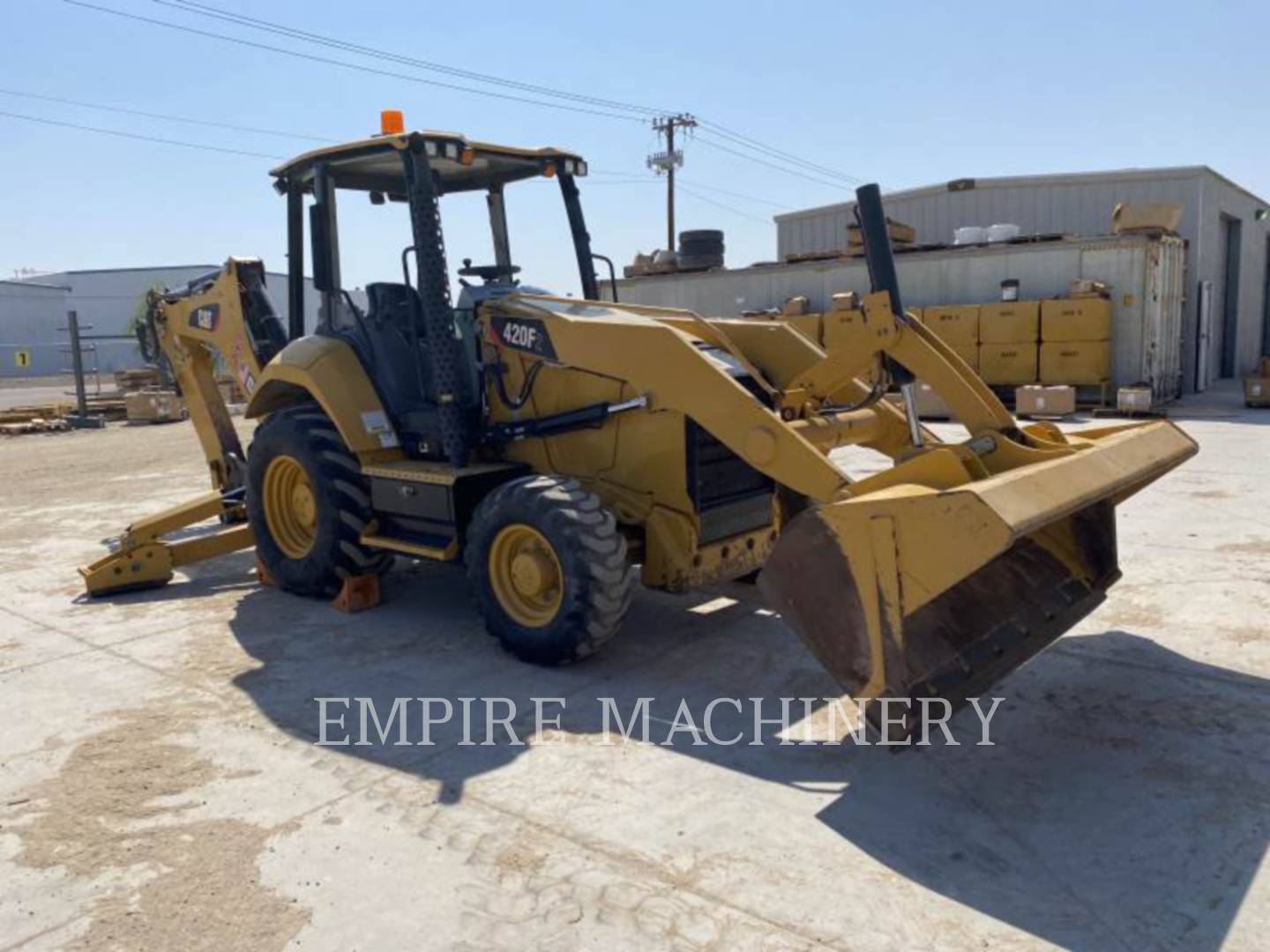 2018 Caterpillar 420F2 HRC Tractor Loader Backhoe