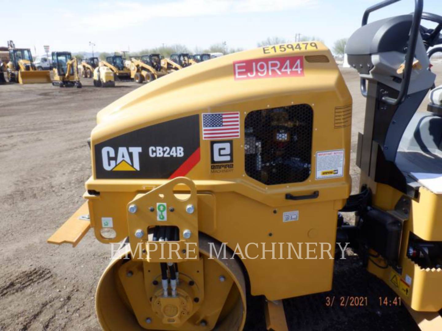 2020 Caterpillar CB24B Vibratory Double