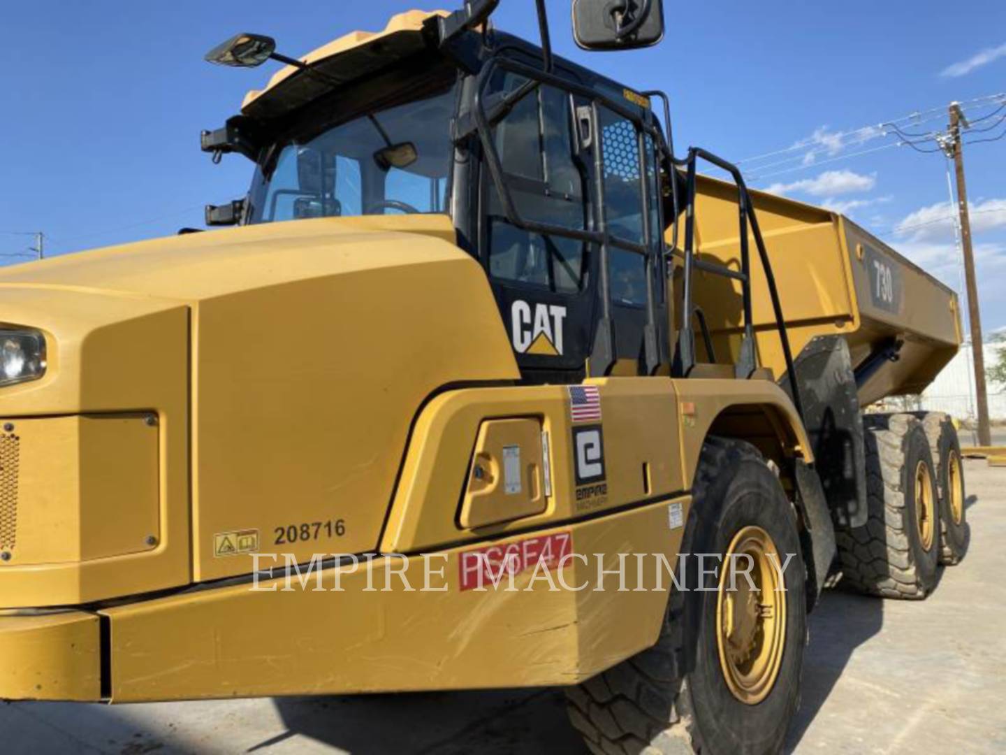 2019 Caterpillar 730-04 Truck