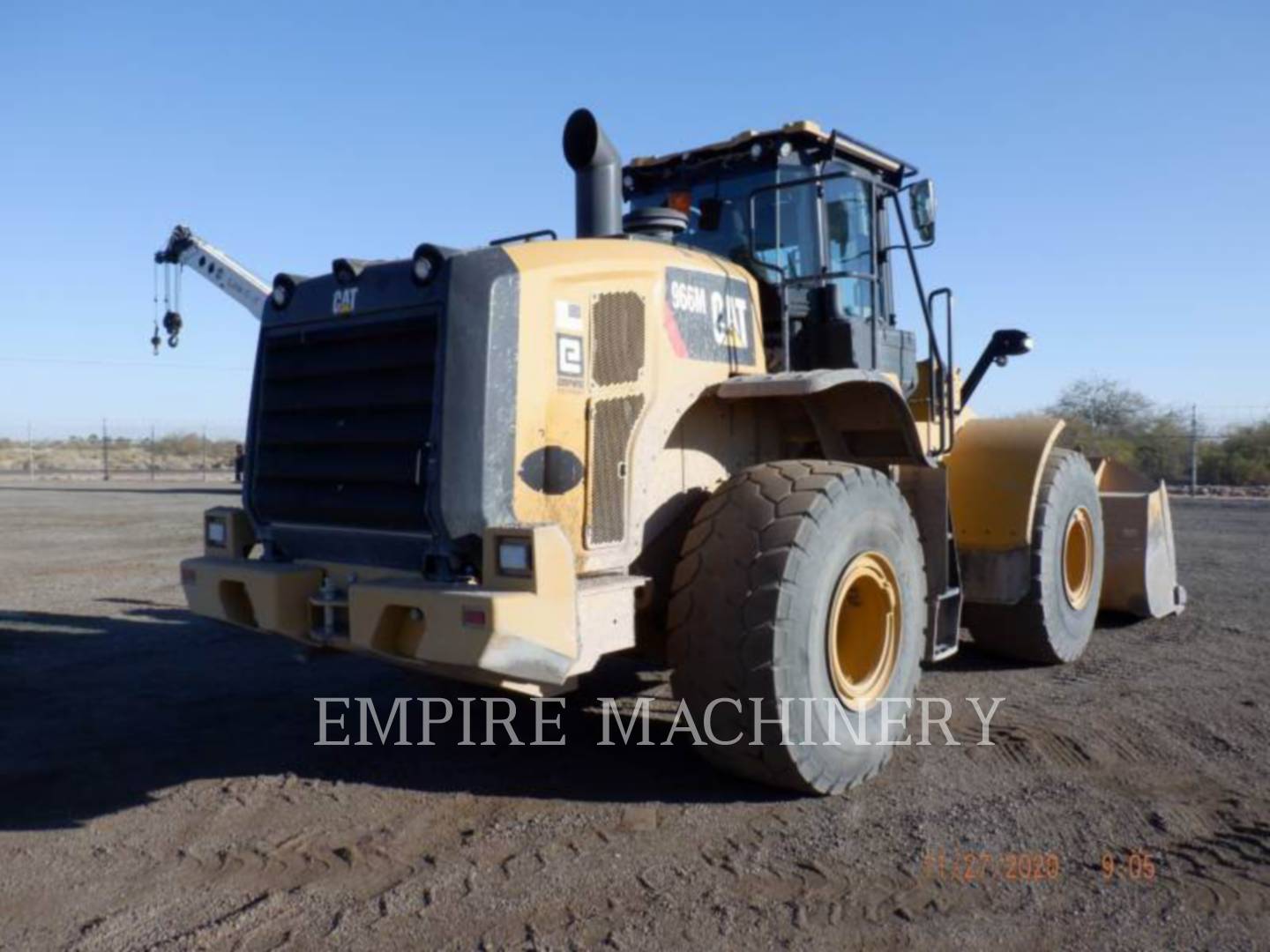 2017 Caterpillar 966M Wheel Loader