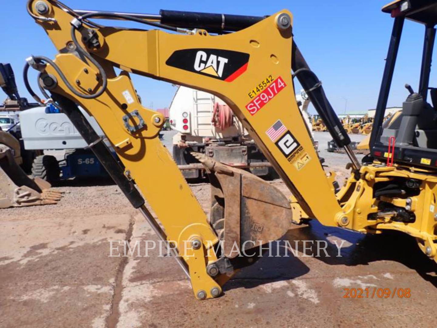 2019 Caterpillar 416F2 HRC Tractor Loader Backhoe