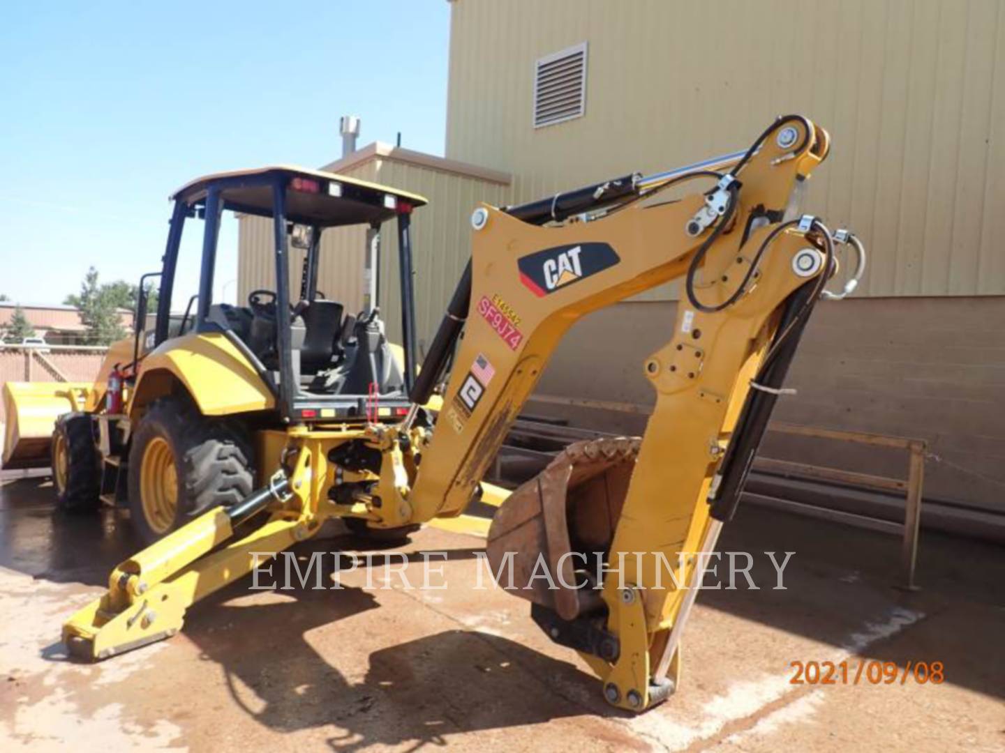 2019 Caterpillar 416F2 HRC Tractor Loader Backhoe