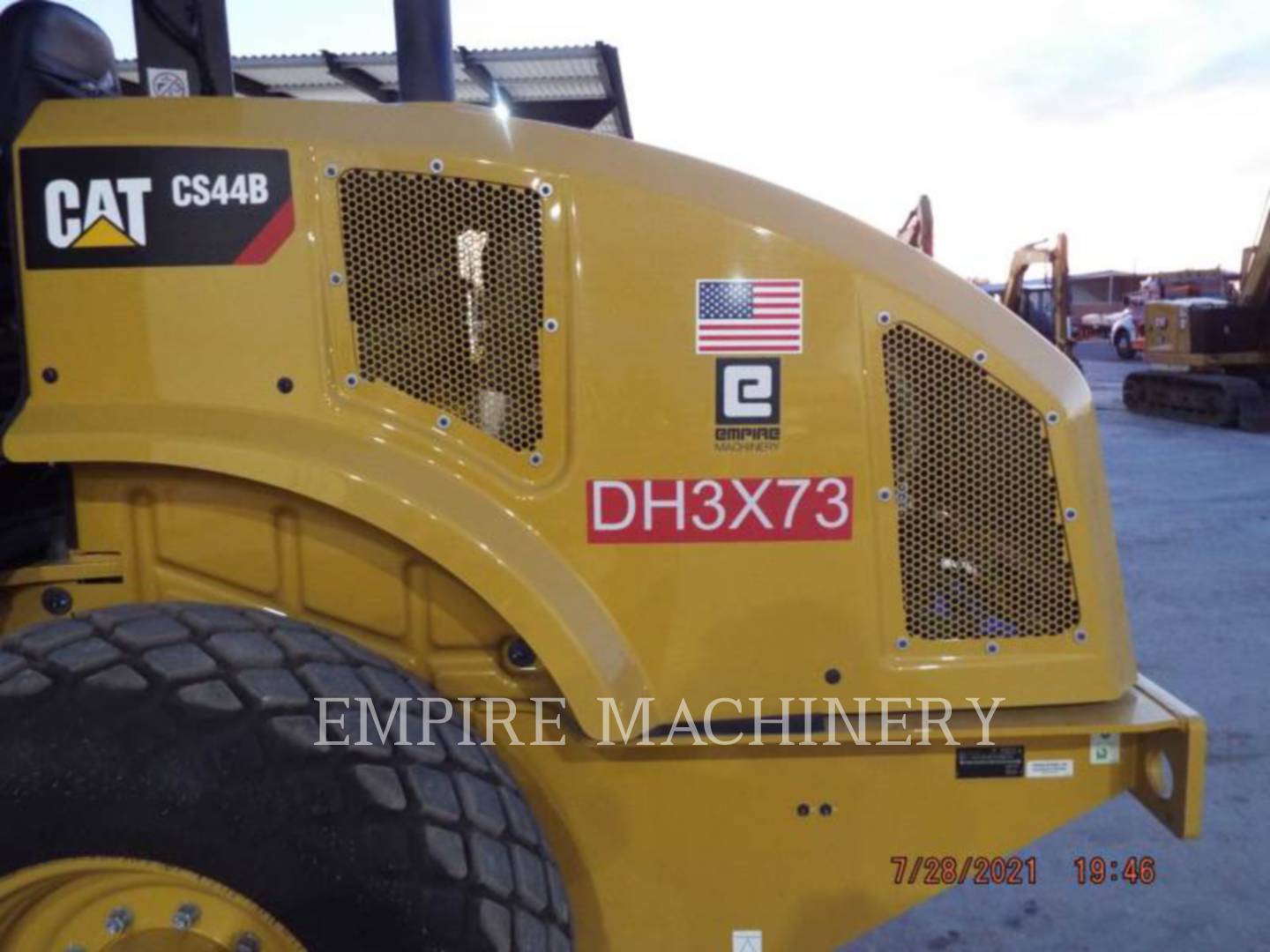 2021 Caterpillar CS44B Vibratory Single