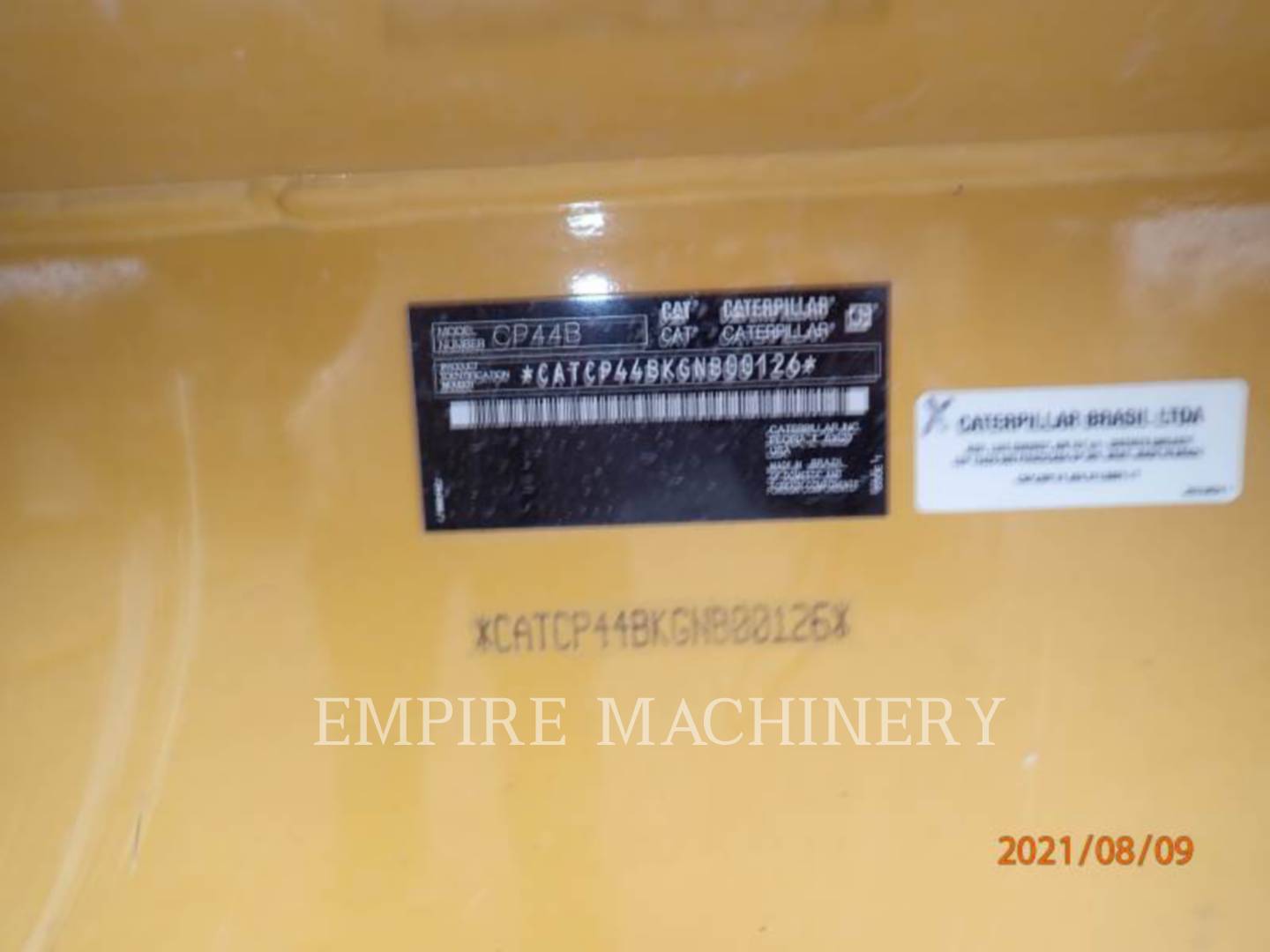 2019 Caterpillar CP44B Vibratory Single