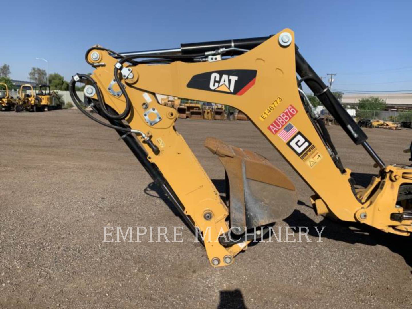 2019 Caterpillar 416F2 4EOP Tractor Loader Backhoe