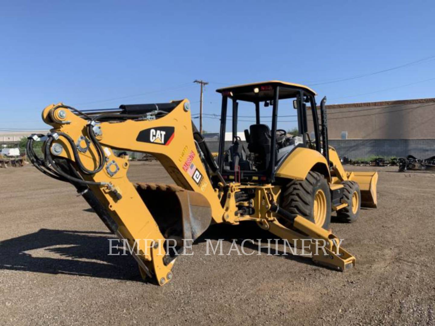 2019 Caterpillar 416F2 4EOP Tractor Loader Backhoe