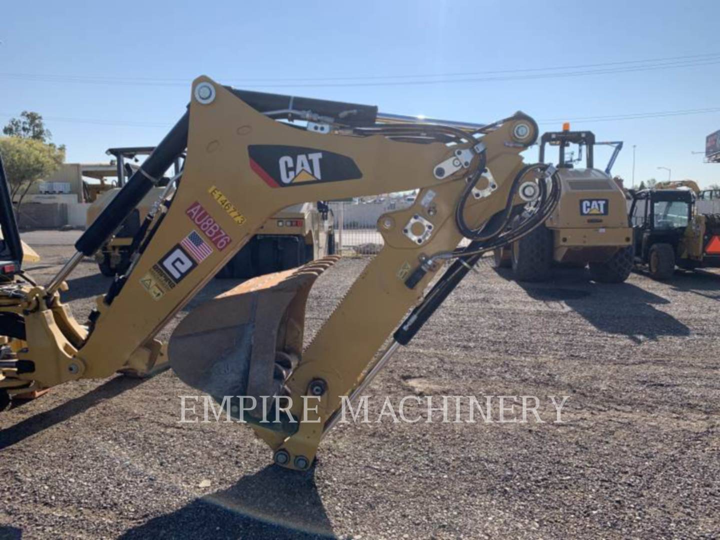 2019 Caterpillar 416F2 4EOP Tractor Loader Backhoe