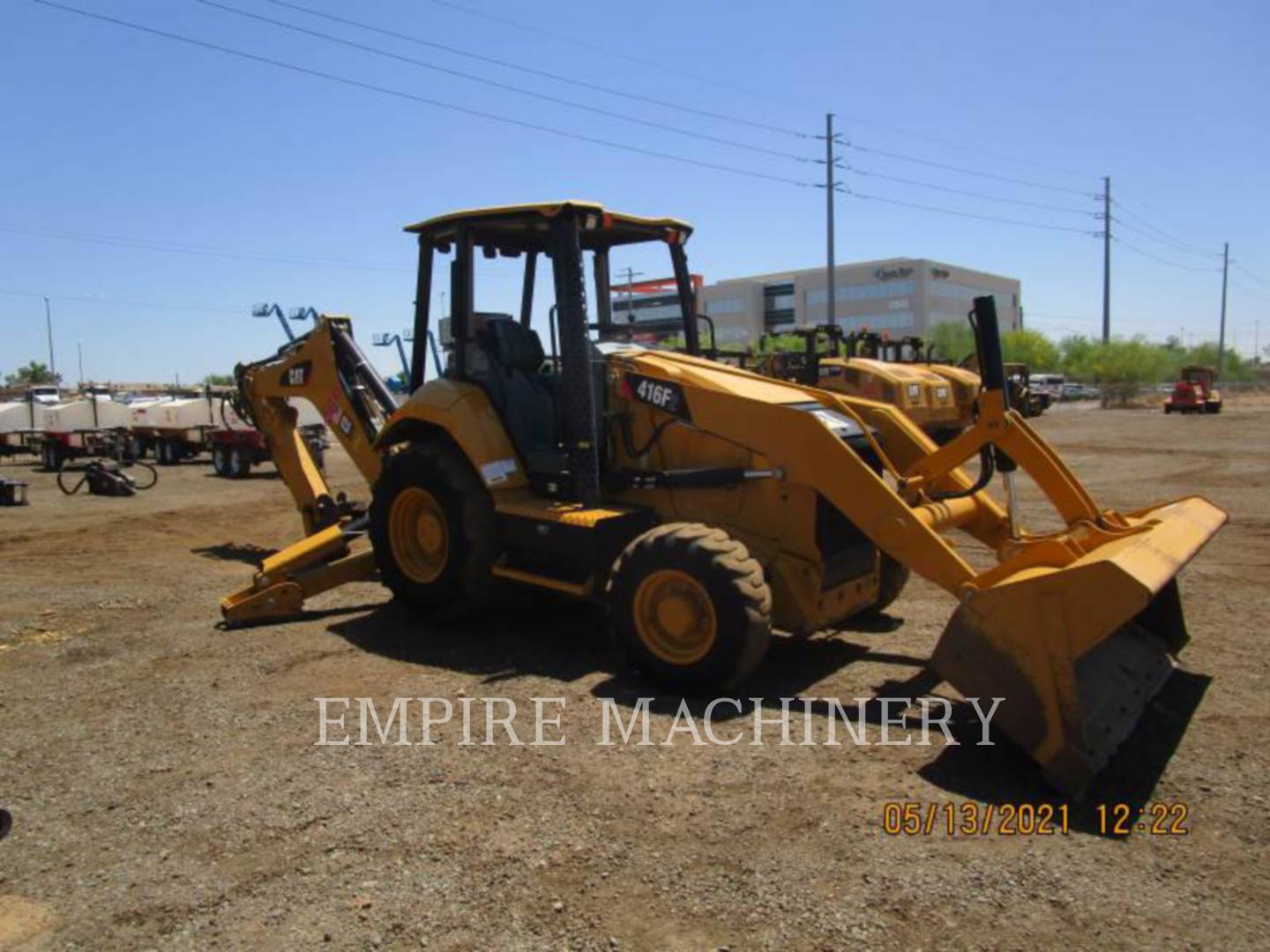 2019 Caterpillar 416F2 HRC Tractor Loader Backhoe