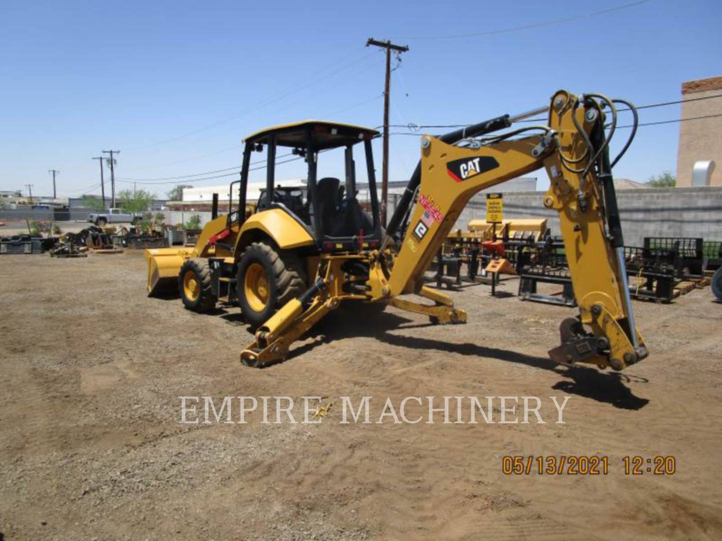 2019 Caterpillar 416F2 HRC Tractor Loader Backhoe