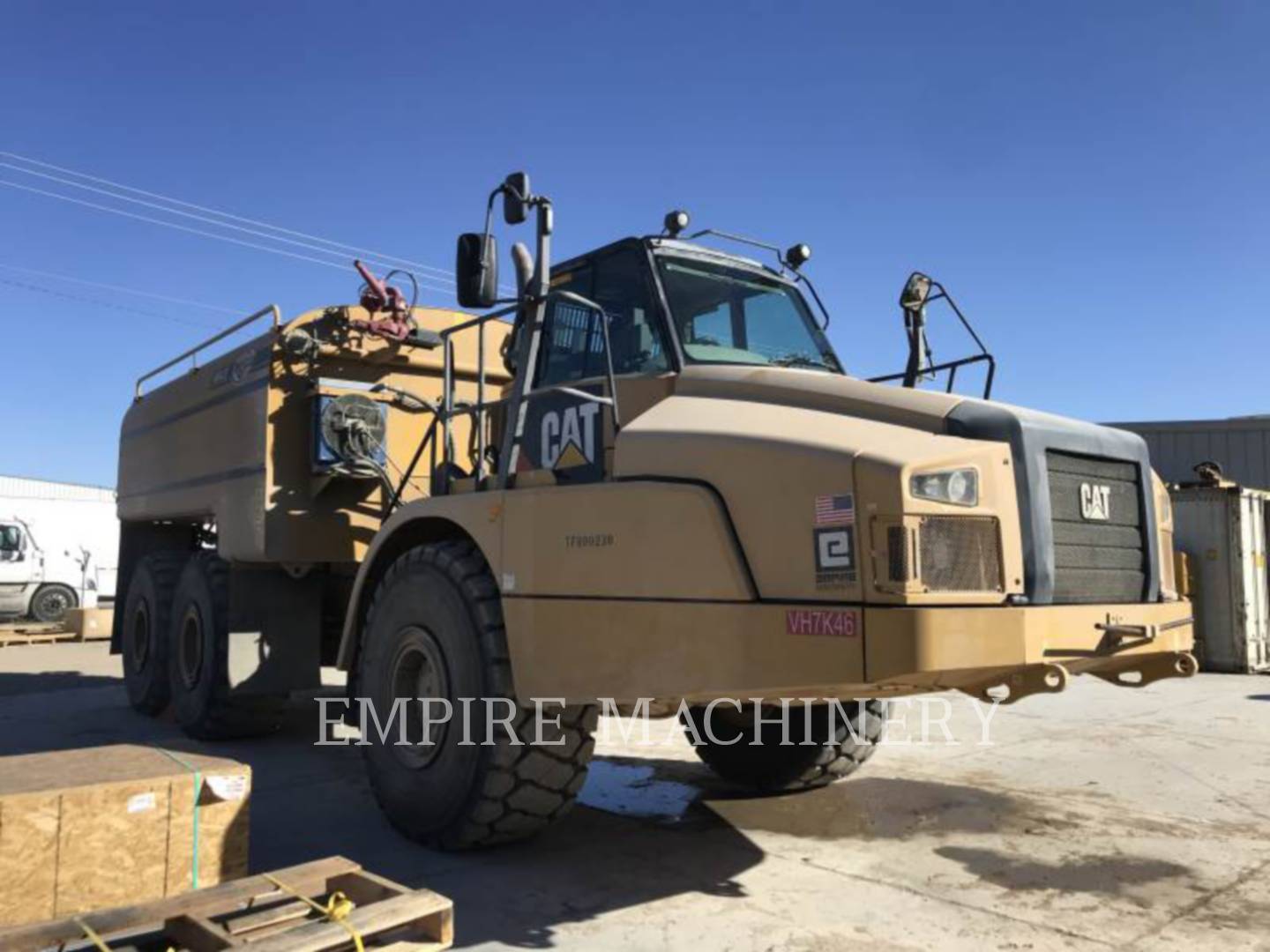 2015 Caterpillar 745C WT Truck