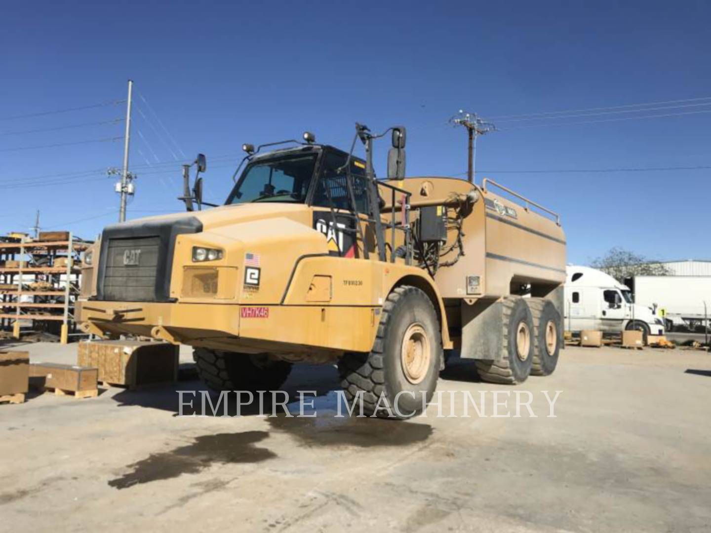 2015 Caterpillar 745C WT Truck