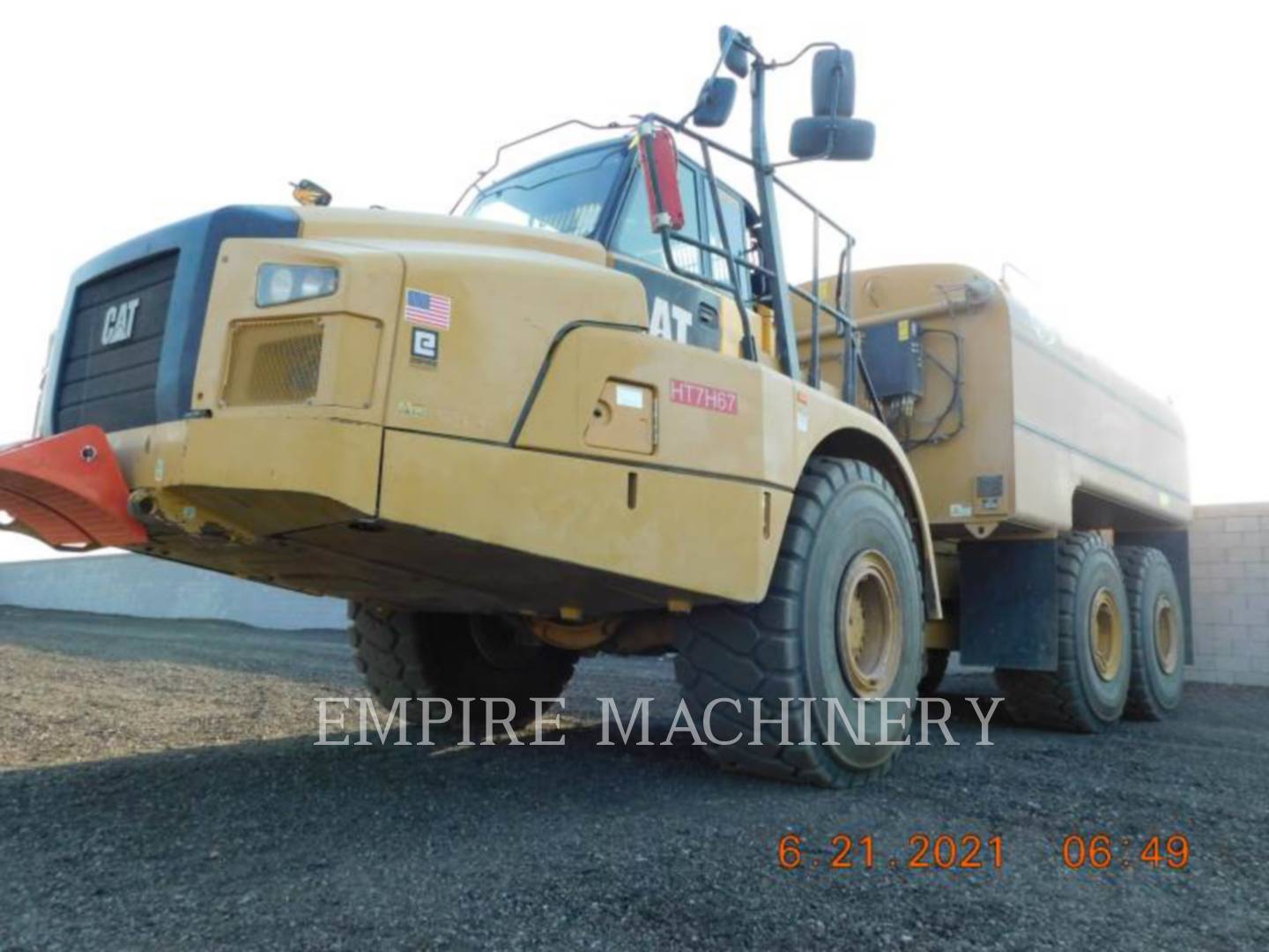 2015 Caterpillar 745C WT Truck