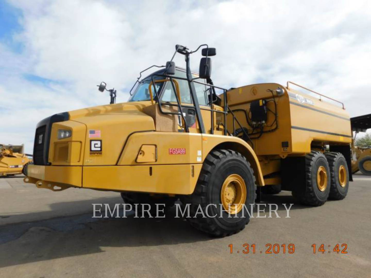 2016 Caterpillar 745C WT Truck