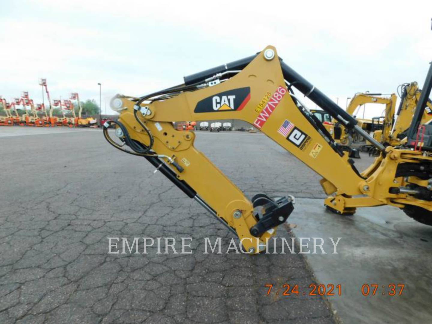 2020 Caterpillar 420F2 4EOP Tractor Loader Backhoe