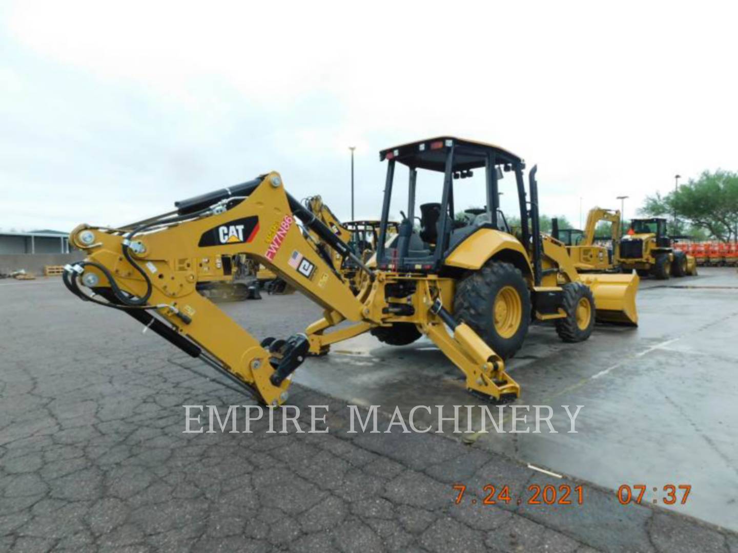 2020 Caterpillar 420F2 4EOP Tractor Loader Backhoe