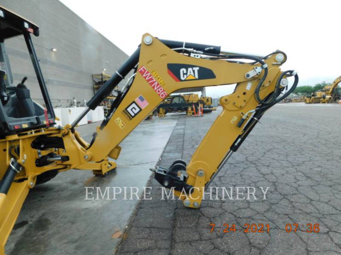 2020 Caterpillar 420F2 4EOP Tractor Loader Backhoe